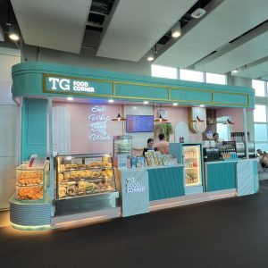 T/G Food Corner at International Departure Gate 6, I Gusti Ngurah Rai Airport, Bali
